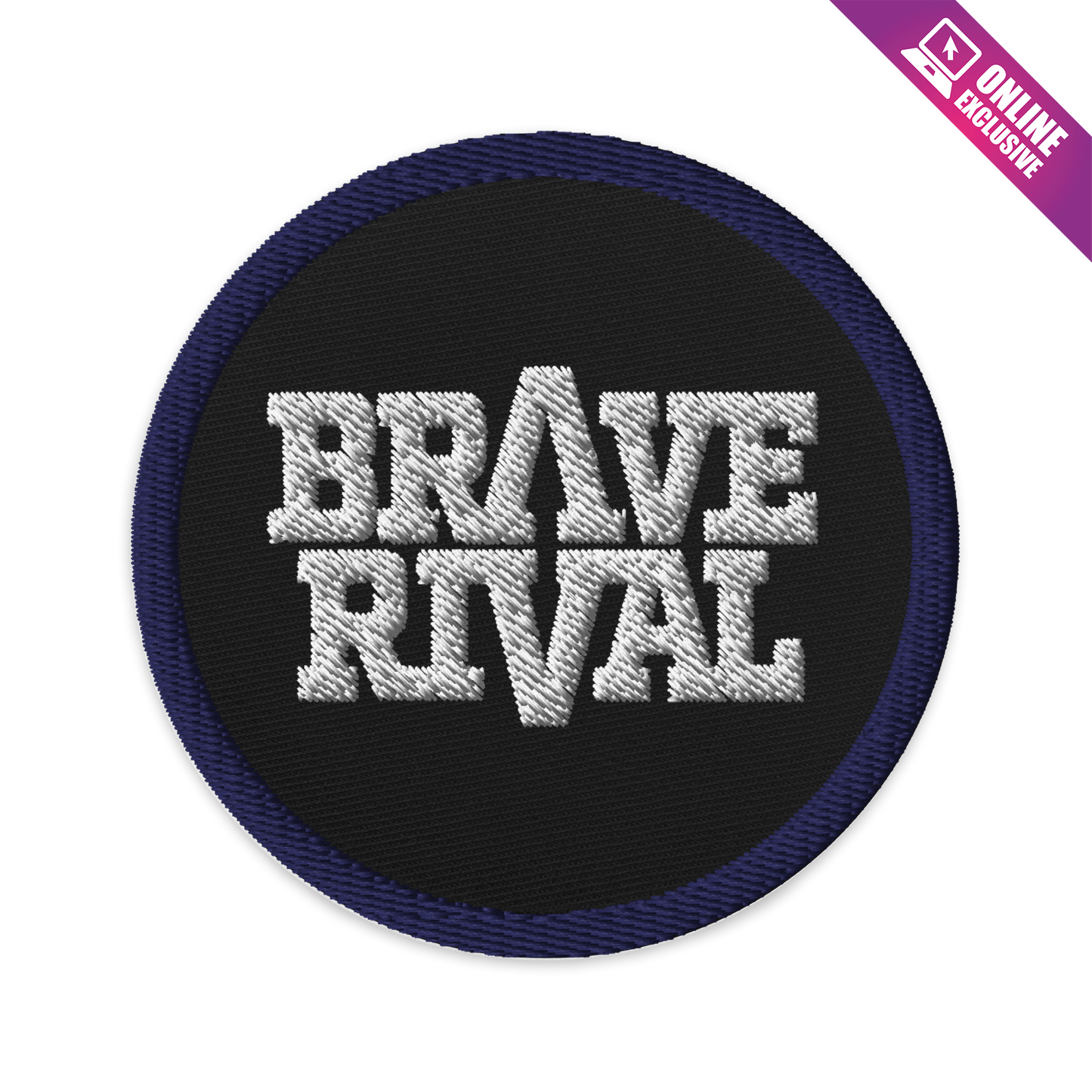 Embroidered Brave Rival Circle Patch (online exclusive)