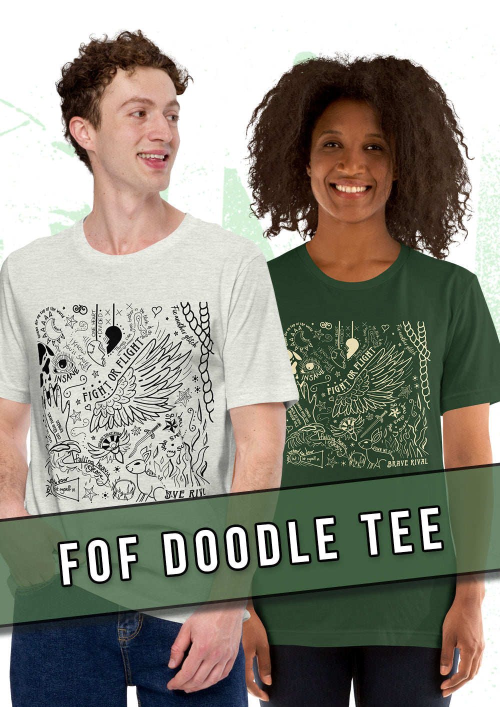 *NEW* Fight Or Flight Doodle Tee