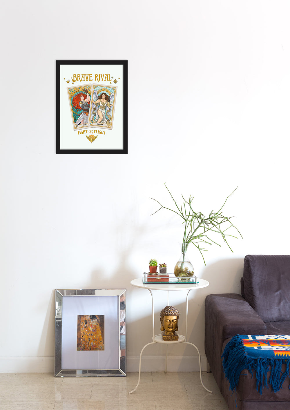Framed Fight Or Flight Poster (online exclusive)