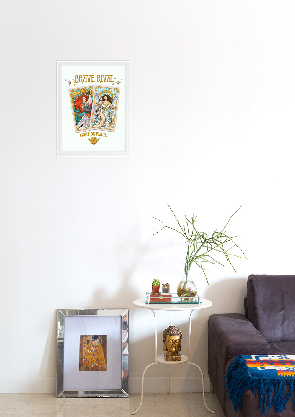 Framed Fight Or Flight Poster (online exclusive)
