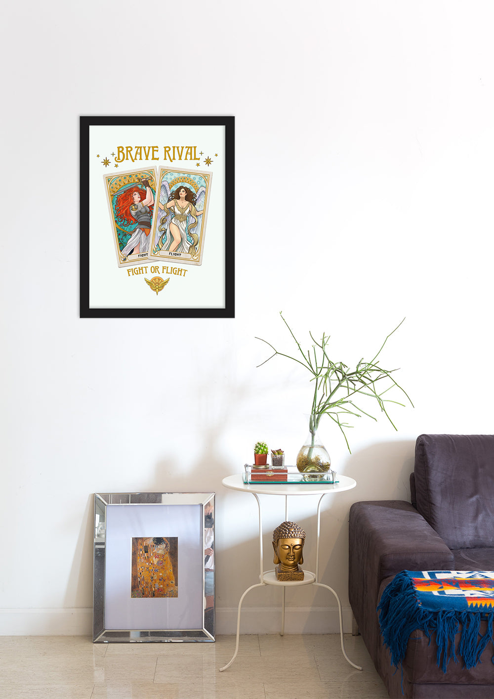 Framed Fight Or Flight Poster (online exclusive)