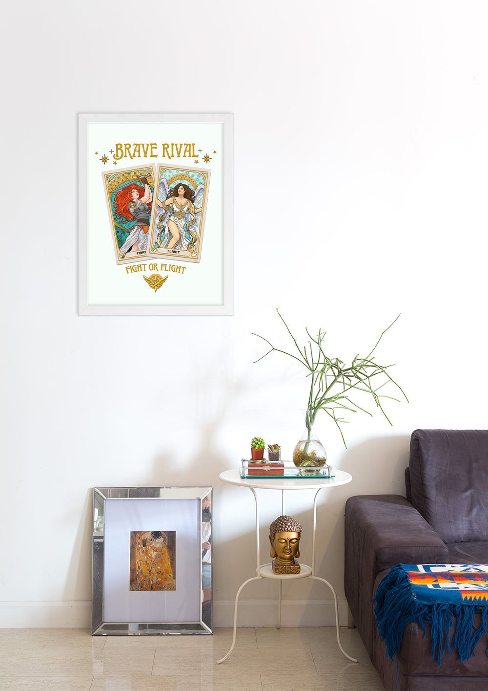 Framed Fight Or Flight Poster (online exclusive)