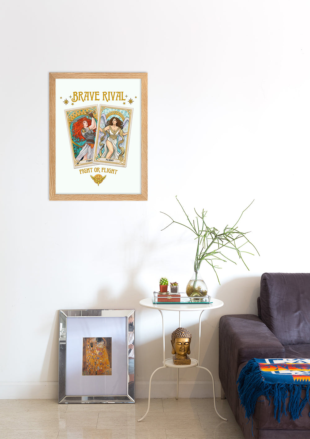 Framed Fight Or Flight Poster (online exclusive)