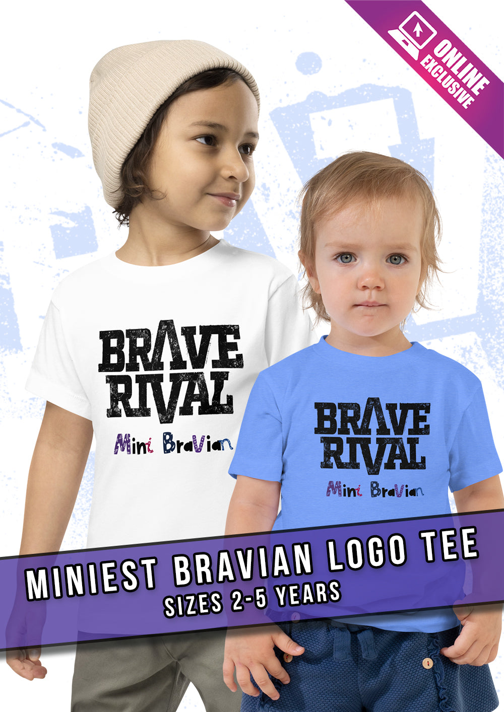 Miniest Bravian Logo Tee (online exclusive)