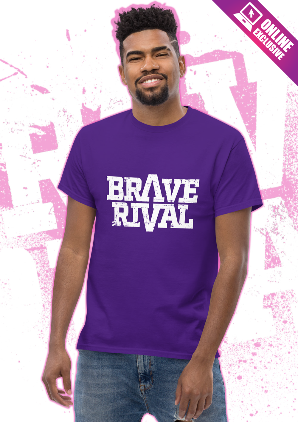 Unisex Purple Logo Tee (Online Exclusive)