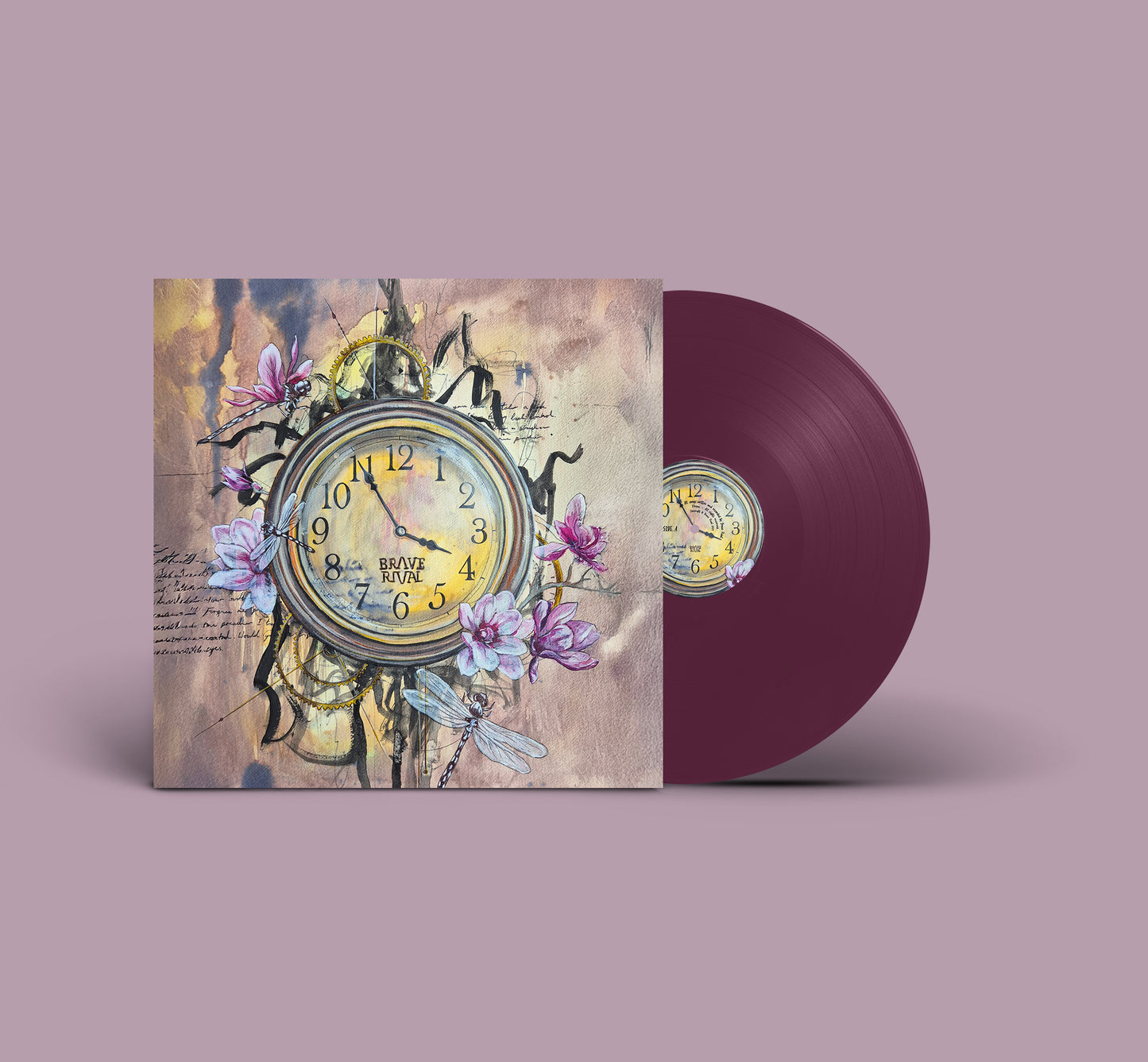 5 to 4 - Signed Brave Burgundy Vinyl
