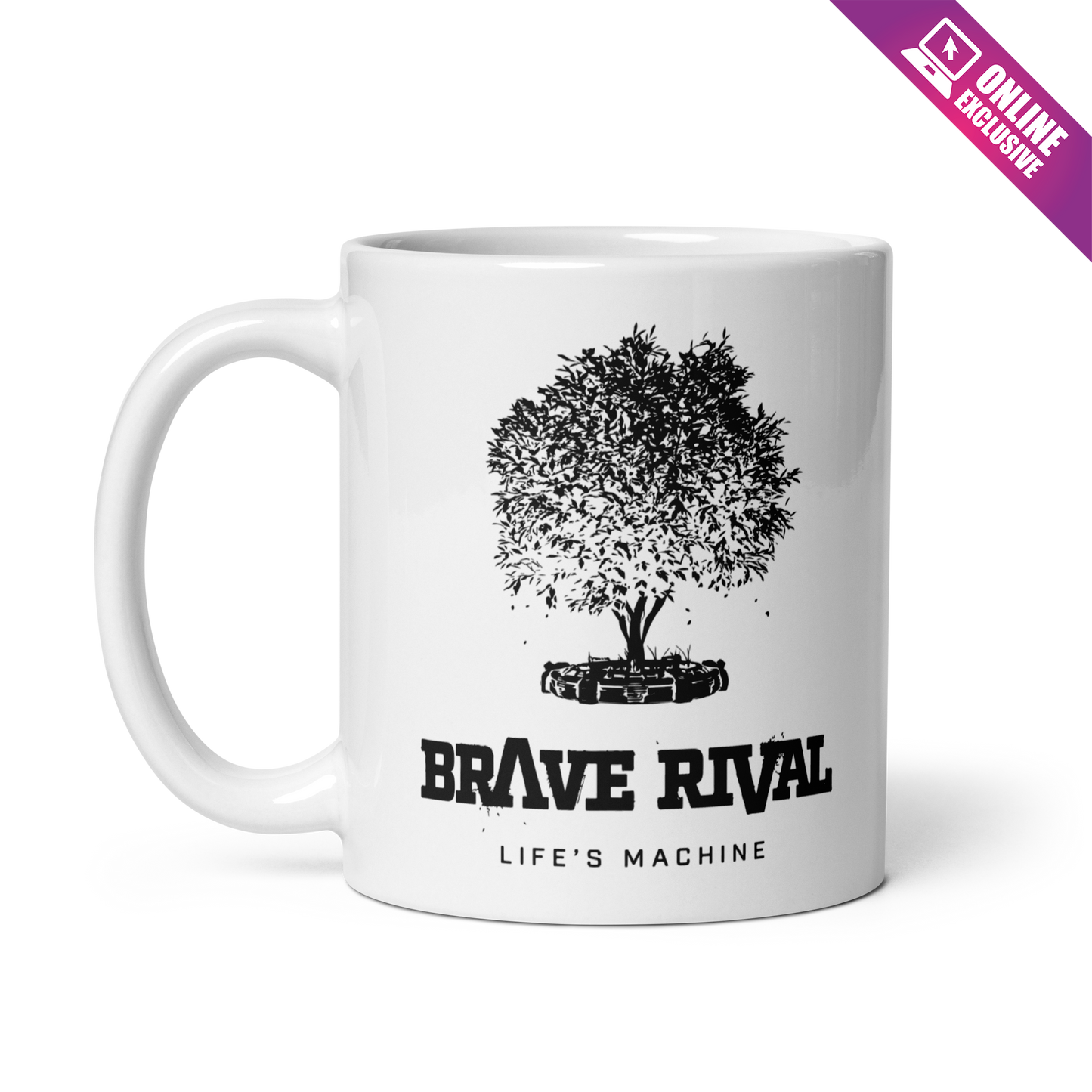 White Life's Machine Mug (online exclusive)