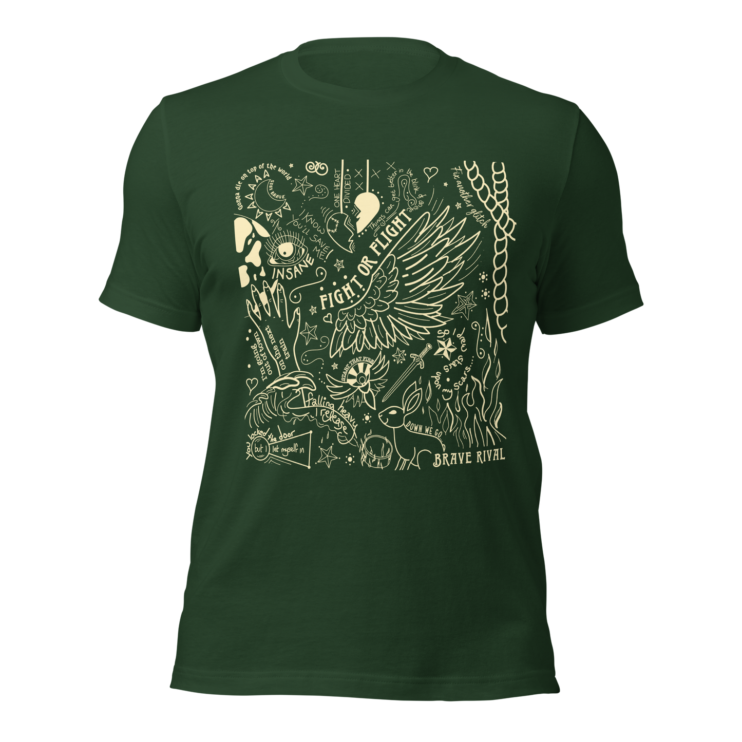 *NEW* Fight Or Flight Doodle Tee