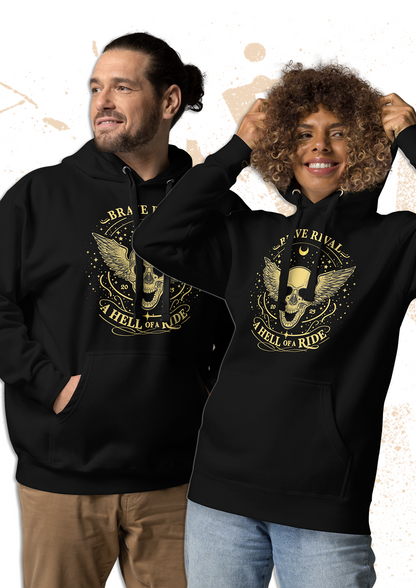 A Hell Of A Ride Black Pull Over Hoodie PRE-ORDER