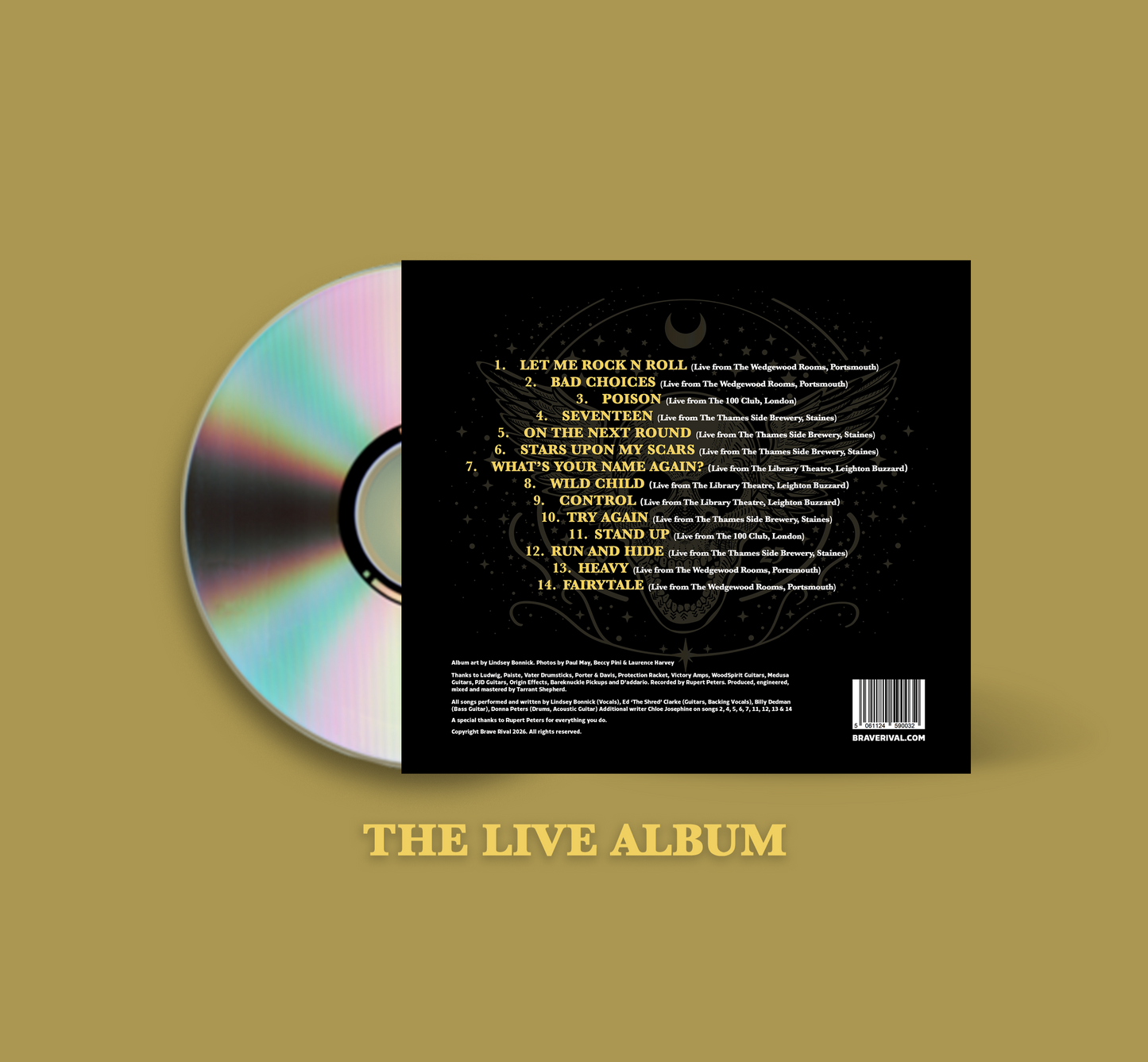 A Hell Of A Ride - Live in 2025 CD PRE-ORDER