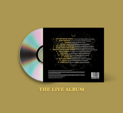 A Hell Of A Ride - Live in 2025 CD PRE-ORDER