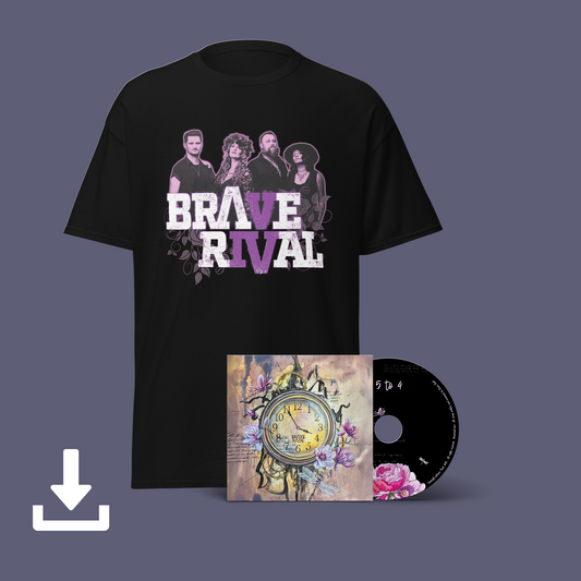 5 to 4  EP - Signed CD, T-Shirt & Digital Download Bundle