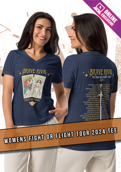 Womens Fight Or Flight Tour 2024 Tee (online exclusive)