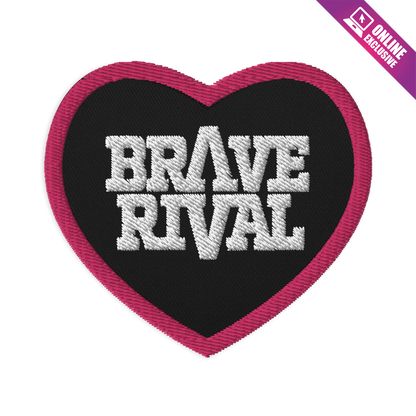 Embroidered Brave Rival Heart Patch - ONLINE EXCLUSIVE