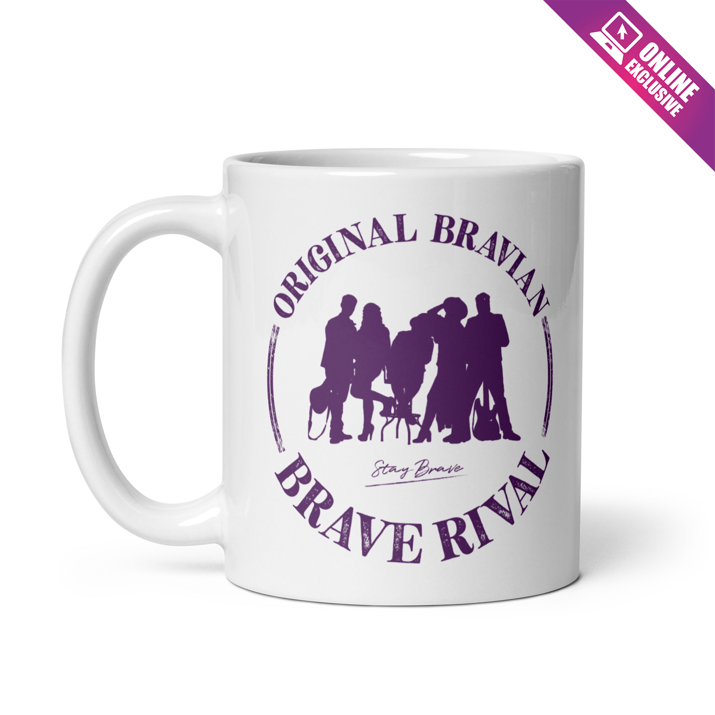 White Original Bravian Mug - ONLINE EXCLUSIVE