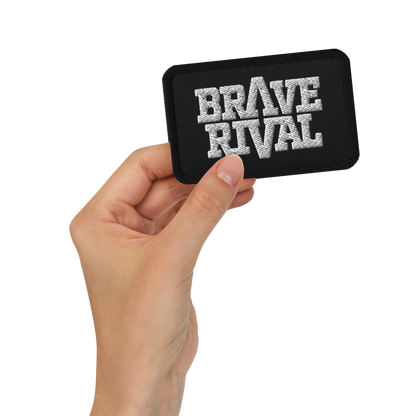 Embroidered Brave Rival Rectangle Patch - ONLINE EXCLUSIVE